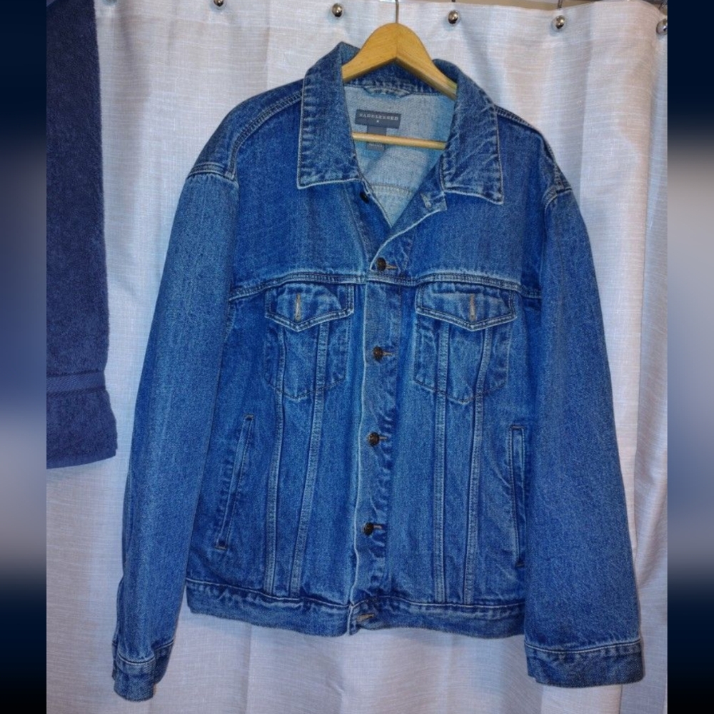 Copy NWOT Saddlebred XL Denim Jean Jacket -100% Cotton! "Excellent Condition"